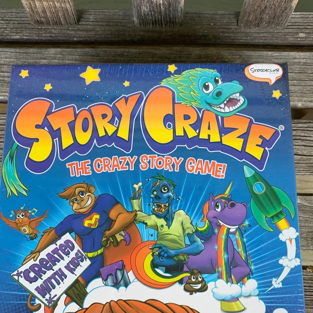 Story Craze The Crazy Story Game StoryClub Games Creative Writing Kid Age 6+ NEW